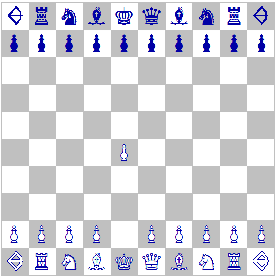 E2 ход королевской пешки