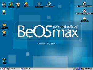 Рабочий стол BeOS 5 Personal