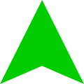 Green Arrow Up Darker.svg