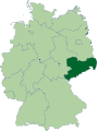 Deutschland Lage von Sachsen.svg