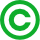 Green copyright.svg