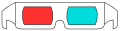 3d glasses red cyan.svg